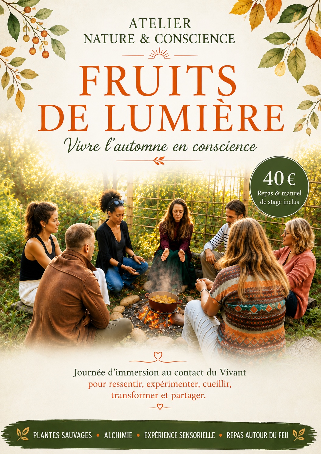 Affiche Fruits de lumiere