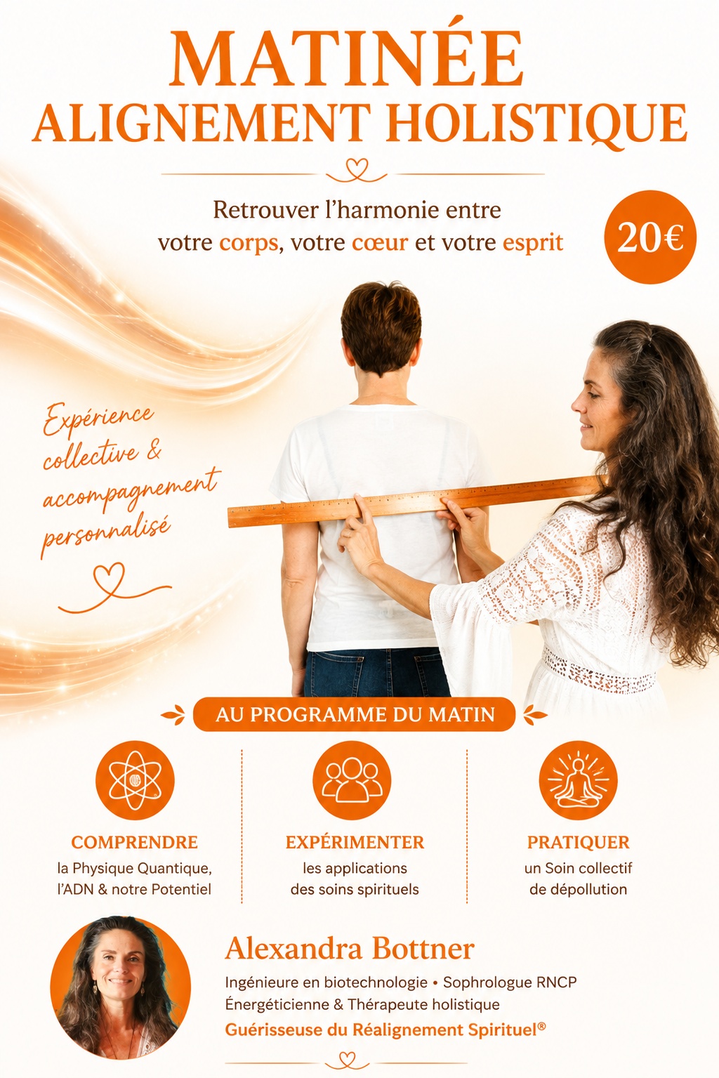 Affiche matinee alignement holistique